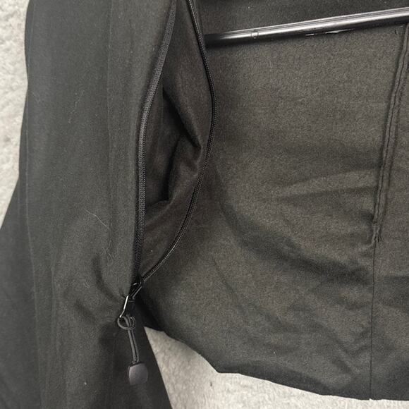 Beyond Yoga Infinity Scarf Zip Cell Phone Pocket Wrap Tie Knot Black NWOT - Picture 6 of 6